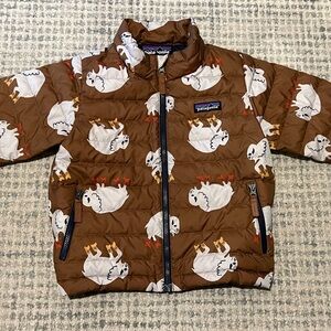 Patagonia Buffalo Bison Puffer 3T Brown